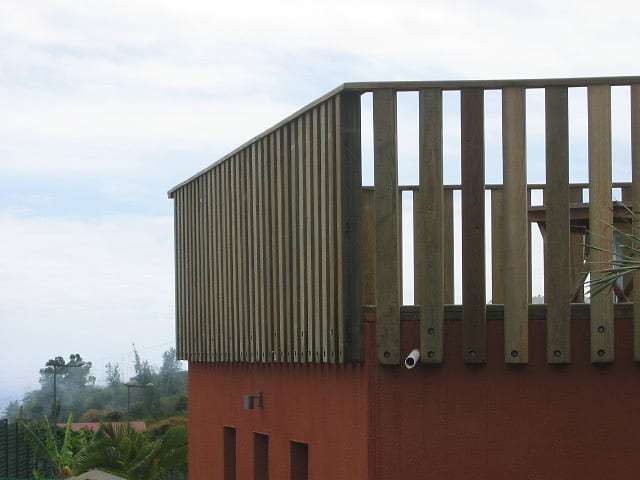 Galerie brise vue / garde corps